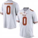 Men's Texas Longhorns DeMarvion Overshown Jersey #0 College White