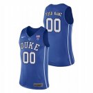 Men's Duke Blue Devils Royal Custom College Basketball Jersey