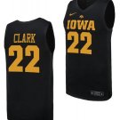 Caitlin Clark Jersey #22 Iowa Hawkeyes Basketball Uniform 2023-24 Black