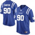 Men's Duke Blue Devils DeWayne Carter Jersey #90 College Blue