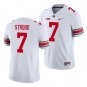 Men's Ohio State Buckeyes #7 C.J. Stroud White 2021 Jersey
