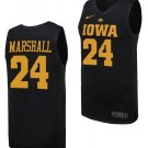 Gabbie Marshall Jersey #24 Iowa Hawkeyes Basketball Uniform 2023-24 Black