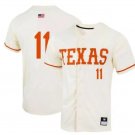 Tanner Witt Jersey Texas Longhorns Baseball NCAA College Natural Alumni #11