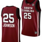 Raven Johnson Jersey #25 South Carolina Gamecocks College Basketball