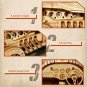 3D Car Wooden Puzzle Scale Model Model Kit Handcraft Gift Home Decoration