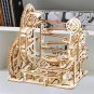 3D Wooden Puzzle Marble Runs Mechanical Self STEAM Educational Toy Gift