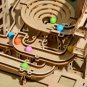 3D Wooden Puzzle Marble Runs Mechanical Self STEAM Educational Toy Gift