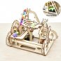 3D Wooden Puzzle Marble Run Set Electric Automatic Building Kits STEAM Educational Toy