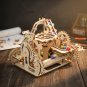 3D Wooden Puzzle Marble Run Set Electric Automatic Building Kits STEAM Educational Toy