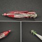 5PCS Glow Squid Jig Hook Squid Umbrella Hook Shrimp Fishing Lures Saltwater, White
