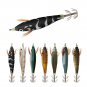 14PCS Fishing Lures Kit Horizontal Squid Jig Bait Artificial Luminous Webfoot Octopus