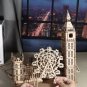 3D Wooden Puzzle Big Ben Model Kits Desktop Clock Building BlocksGift Home Decor