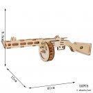 3D Wooden Puzzle Sailing Toy For Children Gift Merry Christmas, PPSH41 55PCS