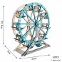 3D Wooden Puzzle Sailing Toy For Children Gift Merry Christmas, Ferris Wheel 62PCS