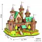 3D Wooden Puzzle Sailing Toy For Children Gift Merry Christmas, Paradise Castle 222PCS