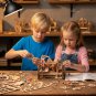 3D Wooden Puzzle Sailing Toy For Children Gift Merry Christmas, Paradise Castle 222PCS