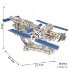 3D Wooden Puzzle Sailing Toy For Children Gift Merry Christmas, China Space Station 383PCS