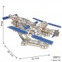 3D Wooden Puzzle Sailing Toy For Children Gift Merry Christmas, China Space Station 383PCS