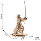 3D Wooden Puzzle Sailing Toy For Children Gift Merry Christmas, Kendo 57PCS