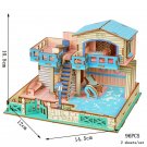 3D Wooden Puzzle Sailing Toy For Children Gift Merry Christmas, Nusa Lembongan 96PCS