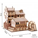 3D Wooden Puzzle Sailing Toy For Children Gift Merry Christmas, Phoenix Ancient Town 81PCS