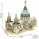 3D Wooden Puzzle Sailing Toy For Children Gift Merry Christmas, St Paul s Cathedral 237PCS