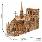 3D Wooden Puzzle Sailing Toy For Children Gift Merry Christmas, Notre Dame Cathedral 239PCS