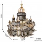 3D Wooden Puzzle Sailing Toy For Children Gift Merry Christmas, Issa Kiev Cathedral 203PCS