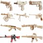 Wooden Assembly Puzzle 3D Toy Gun Cannot Shoot Educational Gift, Model S W M19 Bulldog