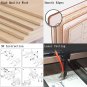Wooden Assembly Puzzle 3D Toy Gun Cannot Shoot Educational Gift, Model Heavy Machine Gun