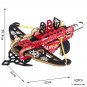 Wooden Assembly Puzzle 3D Toy Gun Cannot Shoot Educational Gift, Model Rhino Power