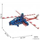 Wooden Jigsaw 3D Puzzle Handmade Assemble Painting Airplane Toy Model KA50