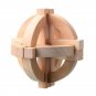 Wooden Lock 3D Brain Teaser Puzzle Office Decompression Intelligence Gift Ball
