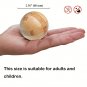 Unlock Your Mind with This Classic Wooden Puzzle Lock Brain Teaser Magic Ball Intelligence Game