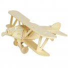 3D Wood Puzzle Toy Military Vehicle Model Set Creative Assembled Education Gift, Helicopter