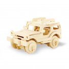 3D Wood Puzzle Toy Military Vehicle Model Set Creative Assembled Education Gifts