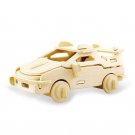 3D Wood Puzzle Military Toy Vehicle Model Set Creative Assembled Education Gifts