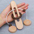 Wooden Ring Unlocking Game Magic Ring Escape Classic Puzzle Toy Gifts