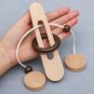Wooden Ring Unlocking Game Magic Ring Escape Classic Puzzle Toy Gifts