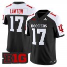 Ty Son Lawton Jersey #17 Indiana Hoosiers 2025 Limited Stitched Black Alter