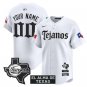 Custom Texas Rangers Jersey Mexico Tejano Barrio Style Vapor Limited Stitched