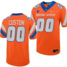 Custom Boise State Broncos Jersey Name and Number NCAA College Football Orange