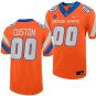 Custom Boise State Broncos Jersey Name and Number NCAA College Football Orange