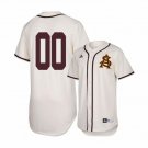 Custom ASU Baseball Jersey White NCAA