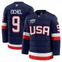 Men's NHL USA 9 Jack Eichel Navy 2025 4 Nations Nations Jersey