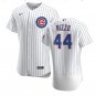 Chicago Cubs Anthony Rizzo White Home Authentic Player #44