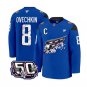 Alex Ovechkin Jersey #8 Washington Capitals 50th New Cherry Blossom