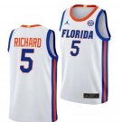 Will Richard Jersey #5 Florida Gators Basketball 2023-24 Home White