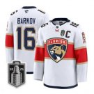 Aleksander Barkov Jersey #16 Florida Panthers 2025 Stanley Cup Final White