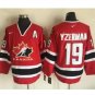 2002 Winter Olympics Team Canada #19 Steve Yzerman CCM Vintage Jersey - Red